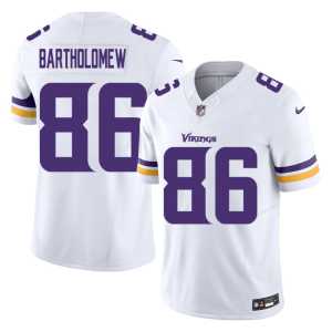 Gavin Bartholomew #86 Player Men's White MIN Jerseys 327959-804 - Image 1