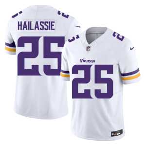 Kahlef Hailassie Stitched Mens Minnesota Vikings White #25 Jerseys 429181-438 - Image 1