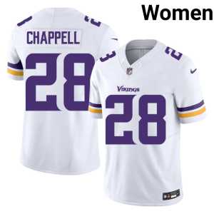 Game Purple Pride #28 Womens White Tyreek Chappell Jersey 232802-543 - Image 1